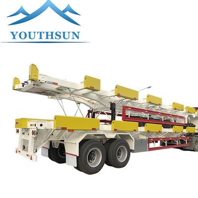 45tons 60tons Terminal Semi-trailer voor 40ft 45ft Containers 40ft Container Capaciteit