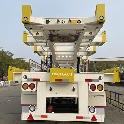 45tons 60tons Terminal Semi-trailer voor 40ft 45ft Containers 40ft Container Capaciteit