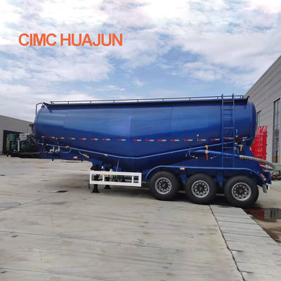 90 /50 King Pin 3 Assen 40CBM 45CBM Cement Semi-trailer voor veilig transport van cement