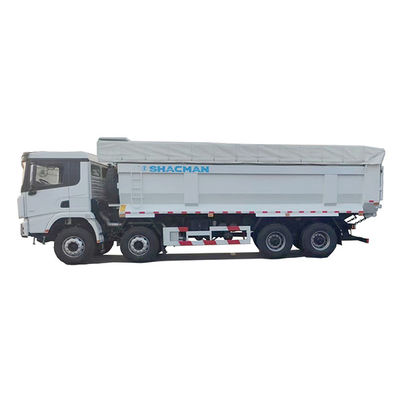 Shacman X3000 8X4 U-vorm dump truck automatische linker normale stoelen