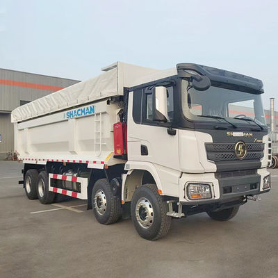 Shacman X3000 8X4 U-vorm dump truck automatische linker normale stoelen