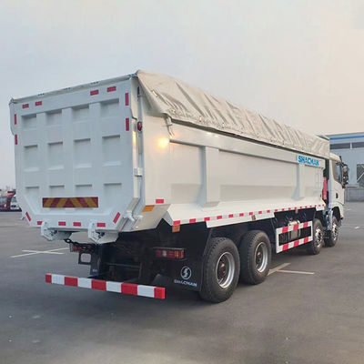 Shacman X3000 8X4 U-vorm dump truck automatische linker normale stoelen