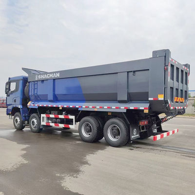 Shacman X3000 8X4 U-vorm dump truck automatische linker normale stoelen