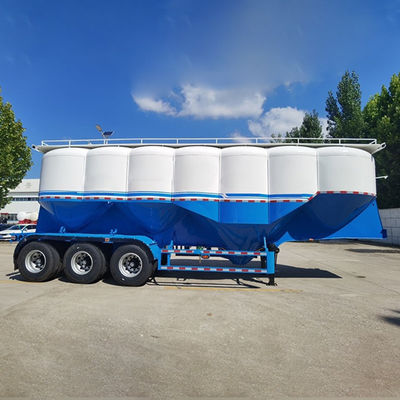 60cbm Cemententank Halve aanhangwagen Truck aanhangwagen in 12400*2500*1580mm