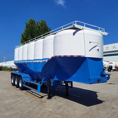 60cbm Cemententank Halve aanhangwagen Truck aanhangwagen in 12400*2500*1580mm