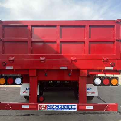 13000*2550*2280mm 3 assen vrachtwagen 60 ton Q345 of HG700