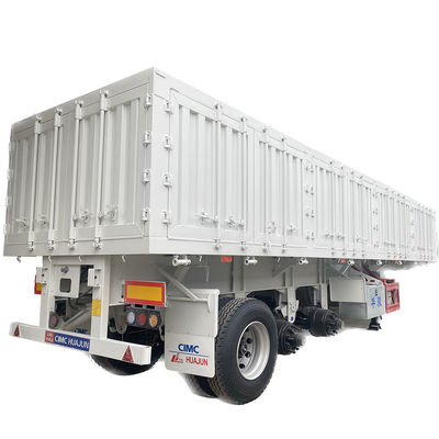 Truck Trailer 60Tons Side Dumper Semi-trailer met 28t Heavy Duty Landing Gear