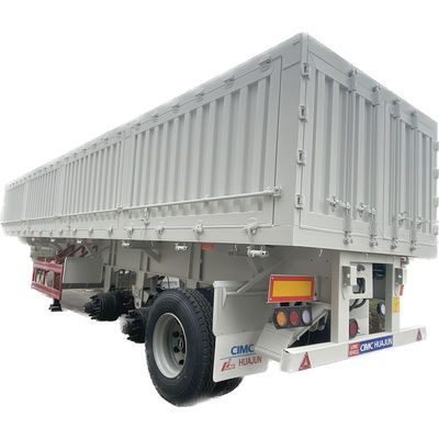 Truck Trailer 60Tons Side Dumper Semi-trailer met 28t Heavy Duty Landing Gear