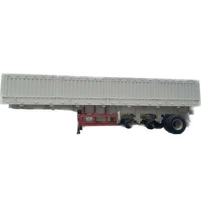 Truck Trailer 60Tons Side Dumper Semi-trailer met 28t Heavy Duty Landing Gear
