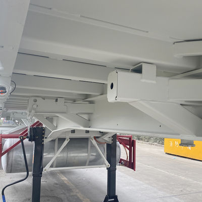 Truck Trailer 60Tons Side Dumper Semi-trailer met 28t Heavy Duty Landing Gear