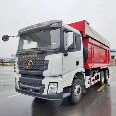 Hoge pk 351-450 pk Shacman 6X4 U-vorm dumptruck voor 50 ton transport