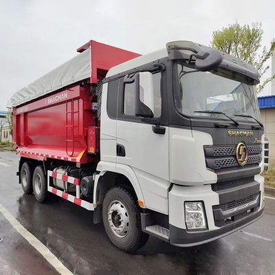 Hoge pk 351-450 pk Shacman 6X4 U-vorm dumptruck voor 50 ton transport