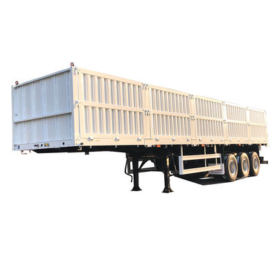 13T/14T/16T/20T BPW/FUWA 3-assige platte halfrijtuig met zijwand