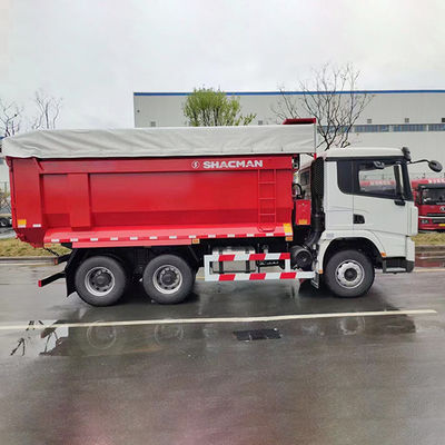 Hoge pk 351-450 pk Shacman 6X4 U-vorm dumptruck voor 50 ton transport