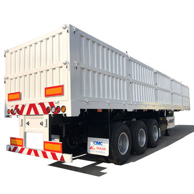 13T/14T/16T/20T BPW/FUWA 3-assige platte halfrijtuig met zijwand