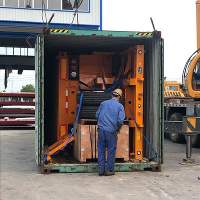 Containerschip CIMC 20ft Container Flatbed Semi Trailer met 12uints Twist Locks