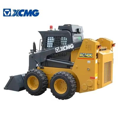75 KW Xugong XC740K XC760K Kleine boormachine Traktor Slip Loader voor de bouw