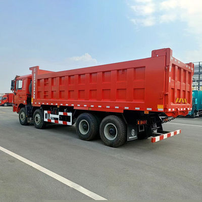 15-20T links Shacman 8X4 F3000 X3000 Dump Truck voor snelle versnellingsbak