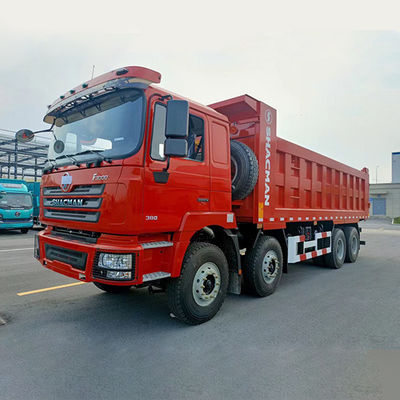 15-20T links Shacman 8X4 F3000 X3000 Dump Truck voor snelle versnellingsbak