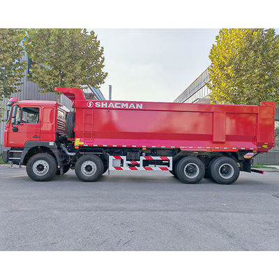 12 Voorwaarts schakelen Shacman 8X4 F3000 Dump Trucks voor zware machines Flat Cab