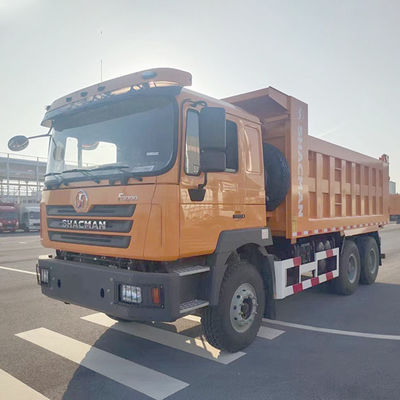 Shacman Dump Trucks 300-400L brandstoftankcapaciteit en dieselbrandstoftype met 2 zitplaatsen