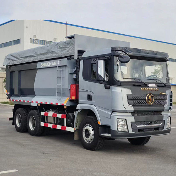 Maximale snelheid 40-55/75 KM/h Shacman 6X4 X3000 dumptruck voor zwaar vrachtwagensegment