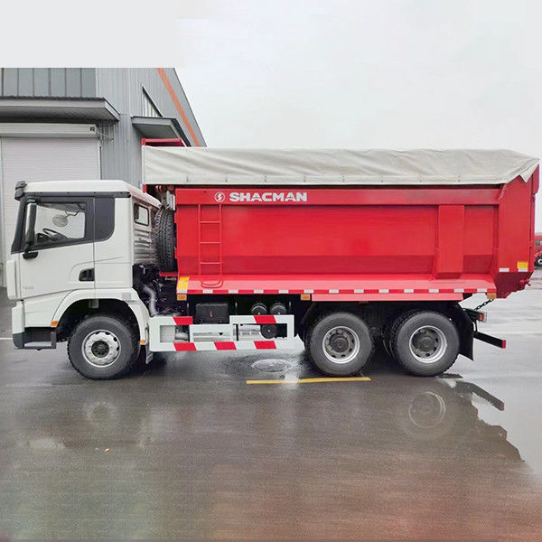 Hoge pk 351-450 pk Shacman 6X4 U-vorm dumptruck voor 50 ton transport